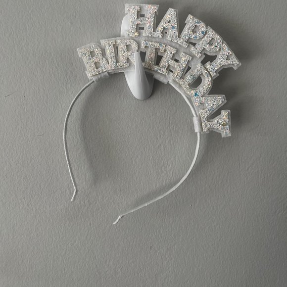 NWT iloveplum Happy Birthday Headband - Picture 2 of 4